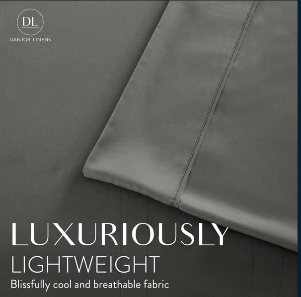 Danjor Linens Bed Sheet Set Queen Size for Hot Sleepers, Hotel Premium Sheets