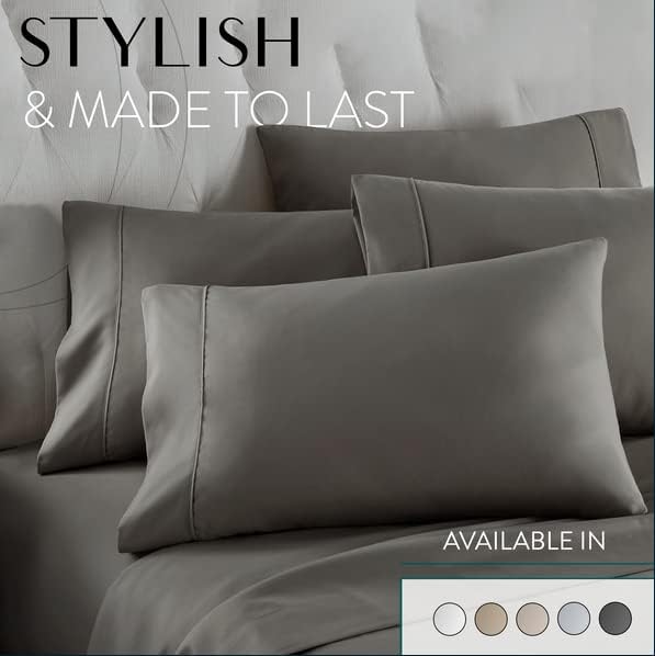 Danjor Linens Bed Sheet Set Queen Size for Hot Sleepers, Hotel Premium Sheets