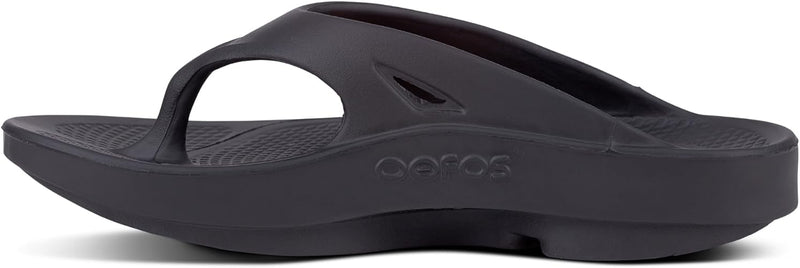 The OOFOS OOriginal Recovery Sandal in Black