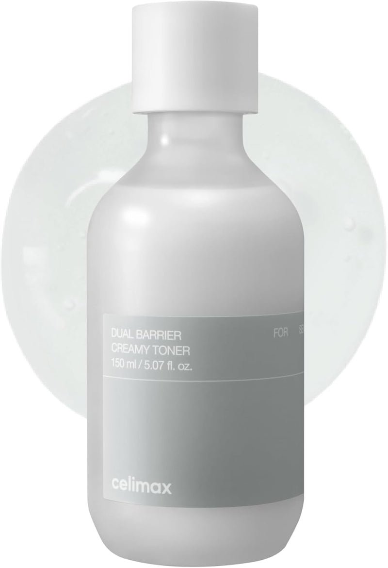 celimax Dual Barrier Creamy Toner  with Ceramides and Peptides