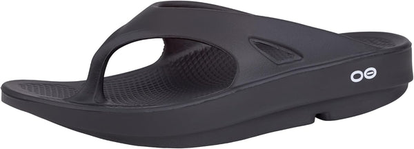 The OOFOS OOriginal Recovery Sandal in Black