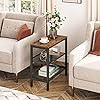 “HOOBRO 3‑Tier Narrow End Table