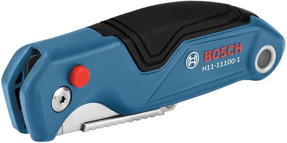 Folding Utility Knife Integrated Blade Storage
