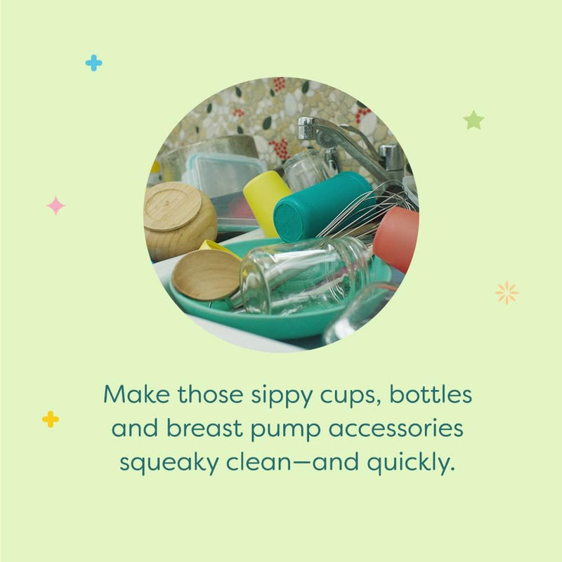 Babyganics Foaming Dish Soap, Pump Bottle, Fragrance Free