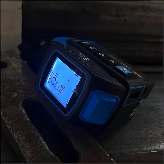 Laser Tape Measure with Laser Level Crosshairs