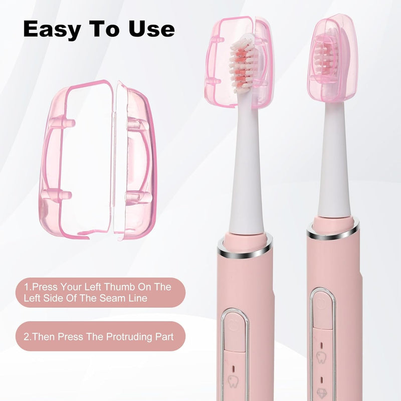 20pack Travel Toothbrush Head Cover Portable Toothbrush Protector Cap