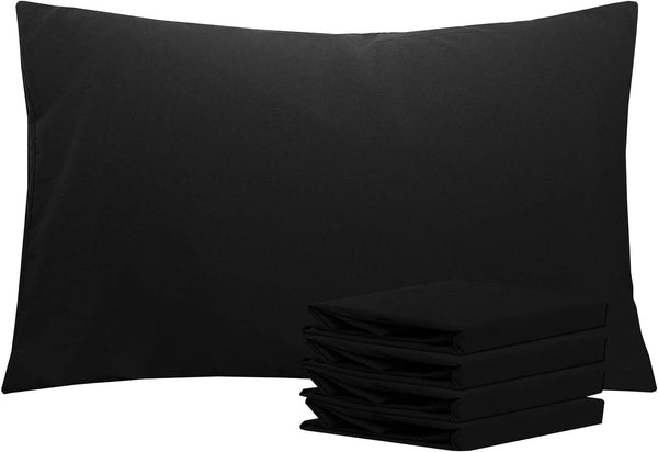 NTBAY Queen Pillowcase Set - 4 Pack Brushed Microfiber 20x30 Pillowcases