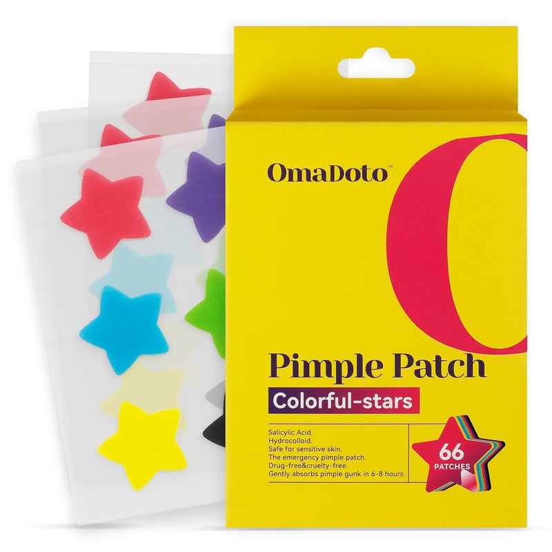 Star Pimple Patches for Face (66 patches)