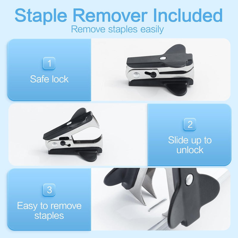 M&G Desktop Stapler with 25 Sheet Capacity