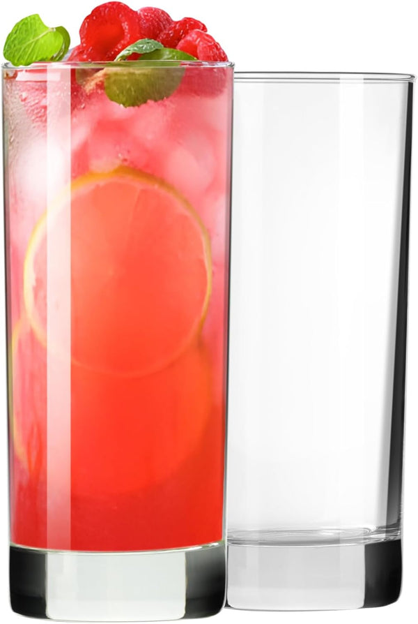 PARACITY Highball Glasses Set of 2, Drinking Glasses 10 Oz