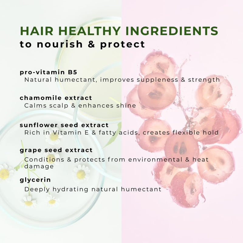 Honeybee Gardens Hair Spray Alcohol Free, Herbal Mint, 8.5 Fluid Ounce
