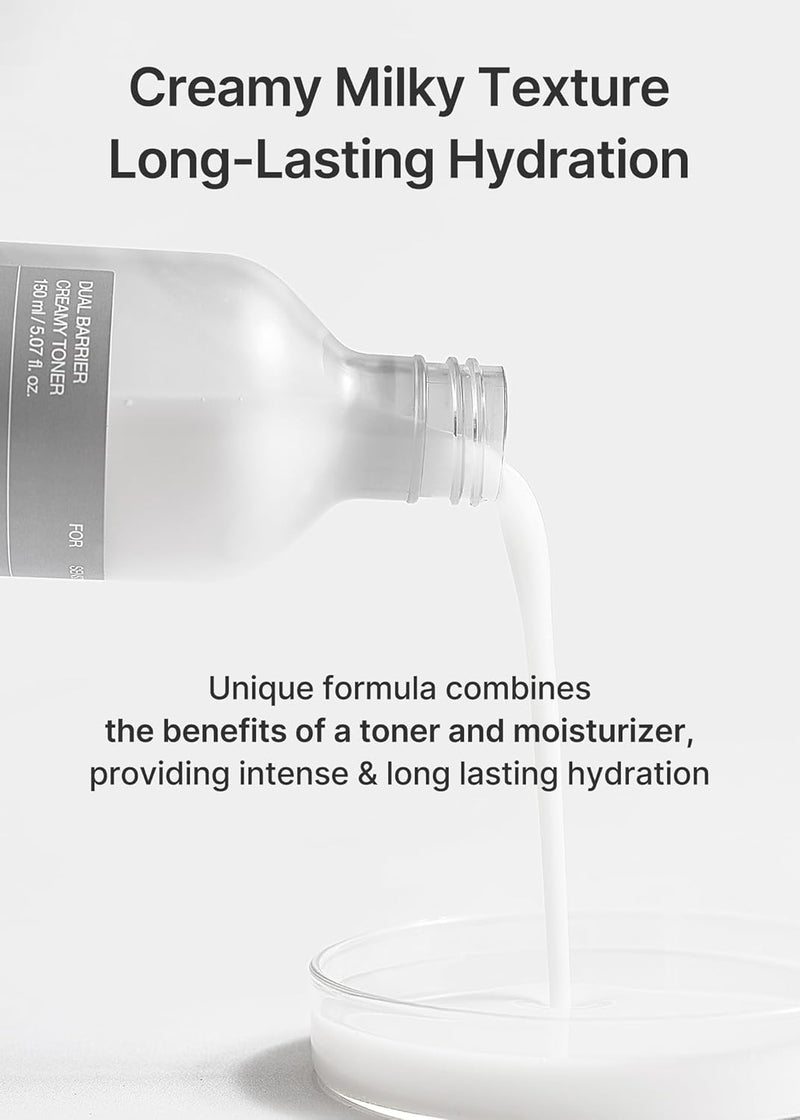 celimax Dual Barrier Creamy Toner  with Ceramides and Peptides