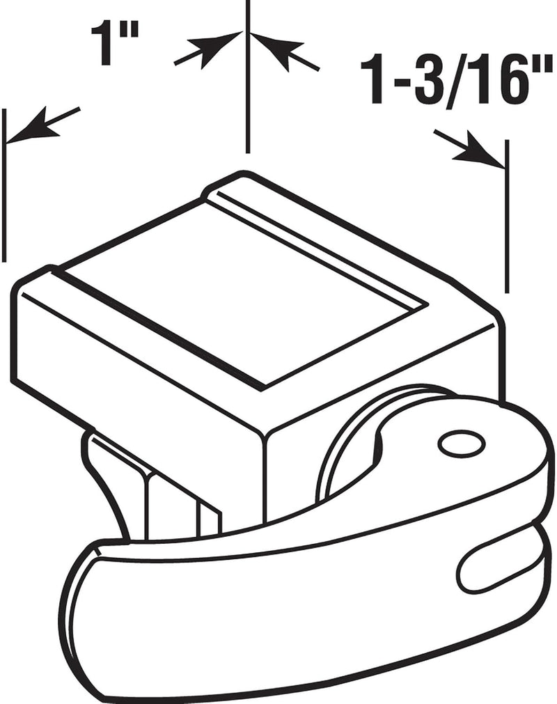 Sliding Window Lock for Vinyl Windows