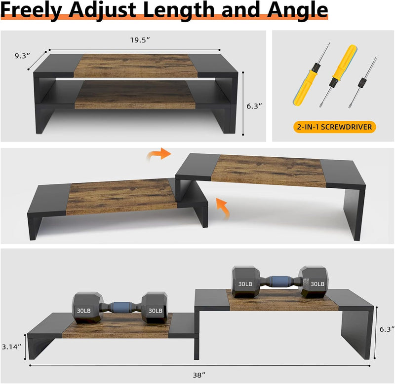 WESTREE Dual Monitor Stand