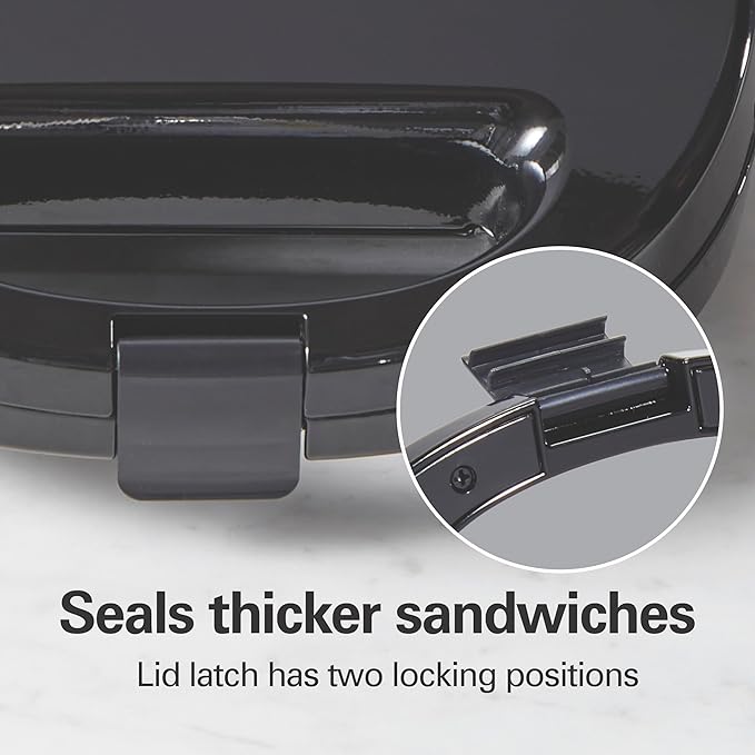 Hamilton Beach Electric Sealed Sandwich Maker Grill