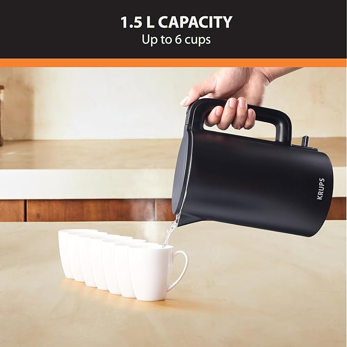 Electric Kettle, Cool Touch Stainless Steel Interior