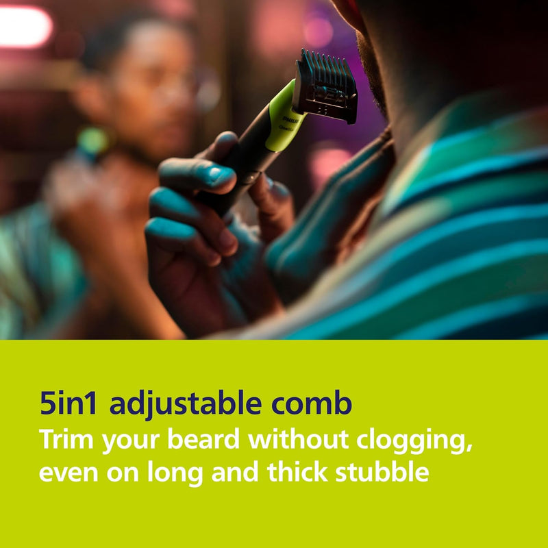 Philips Norelco OneBlade 360 with Connectivity Hybrid Face