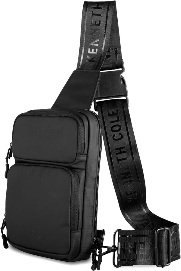 Kenneth Cole REACTION Ryder Coated Polyester Tech Crossbody