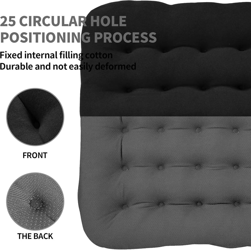 BUYUE Good Support Office Chair Cushion Padded