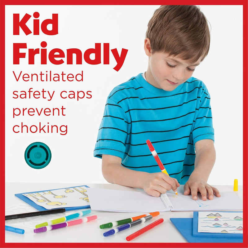 Faber-Castell DuoTip Washable Markers