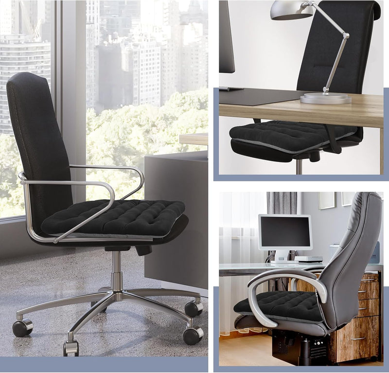 BUYUE Good Support Office Chair Cushion Padded