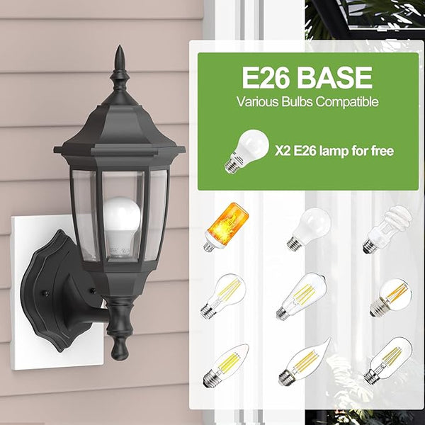 Outdoor Porch Sconce LED Exterior Wall Light
