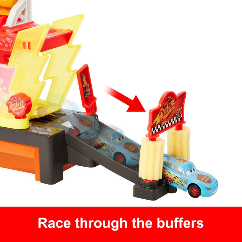 Mattel Disney Cars Color Changers Car Wash Playset