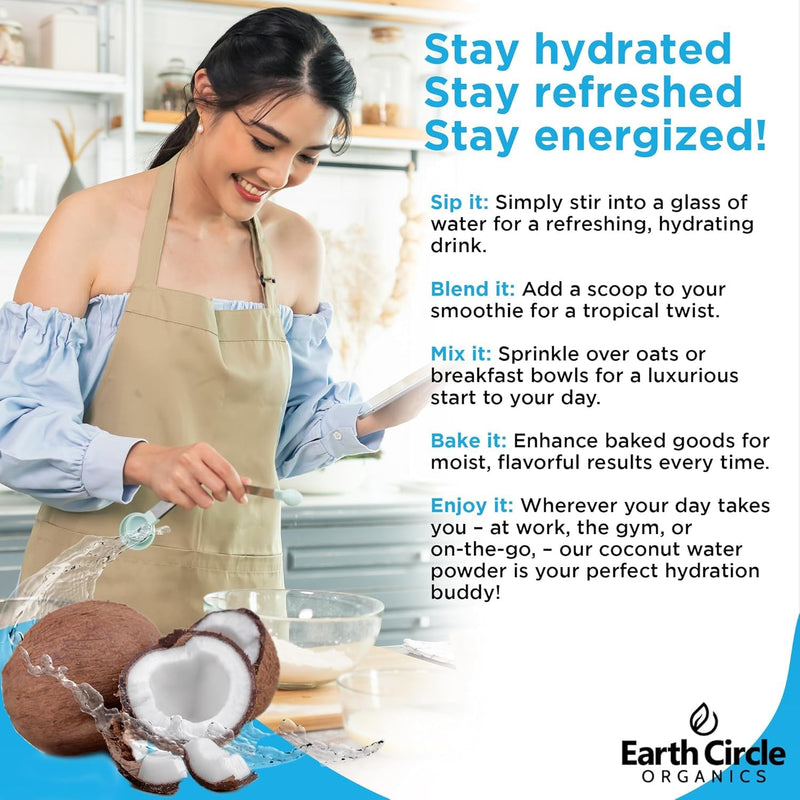 Earth Circle Organics Pure Coconut Water Powder