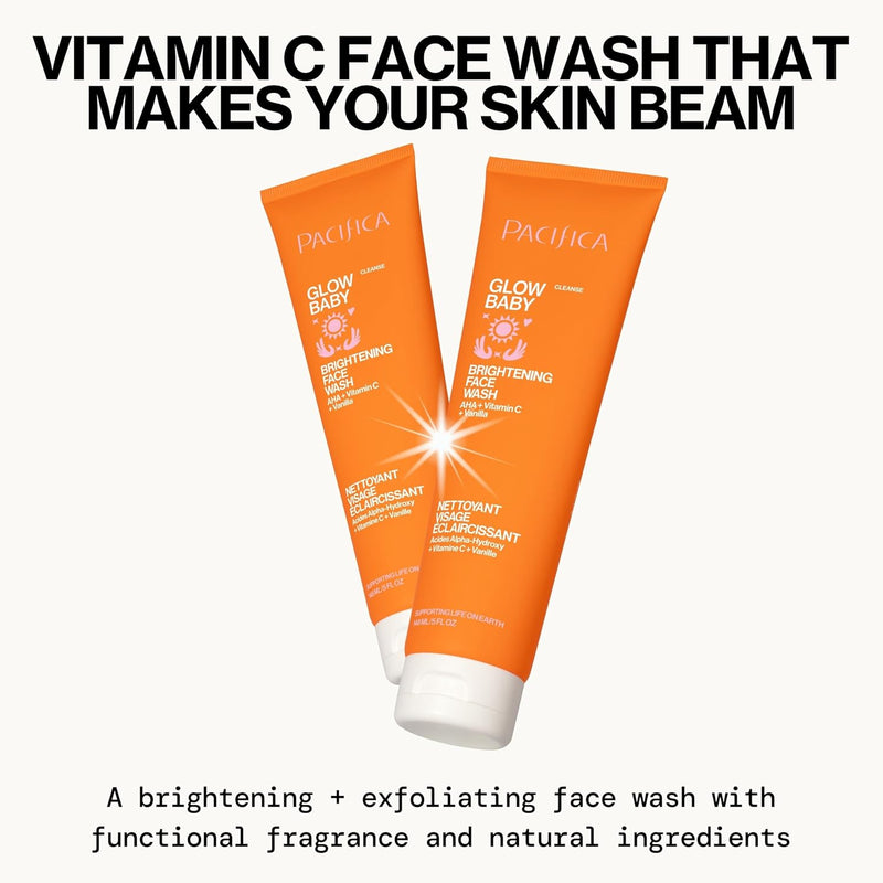 Pacifica Mini Glow Baby Brightening Facial Cleanser 1.4 oz