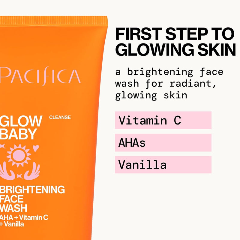 Pacifica Mini Glow Baby Brightening Facial Cleanser 1.4 oz
