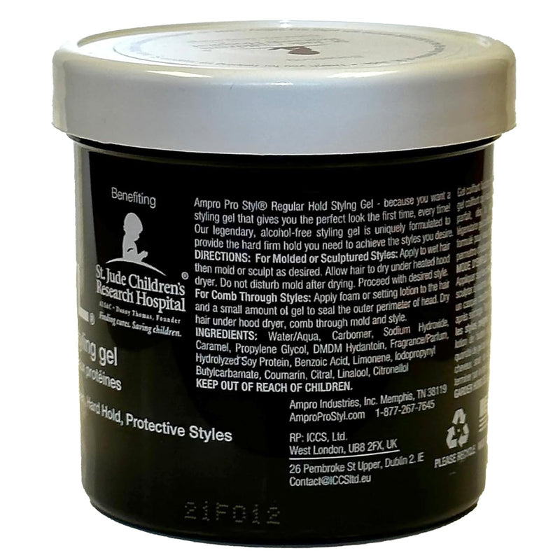 Ampro Pro Style Styling Gel - Protects and Strengthens Your Strands