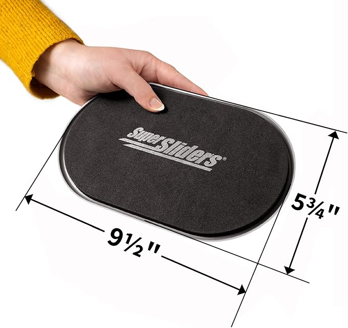 Oval Reusable Furniture Sliders for Carpet