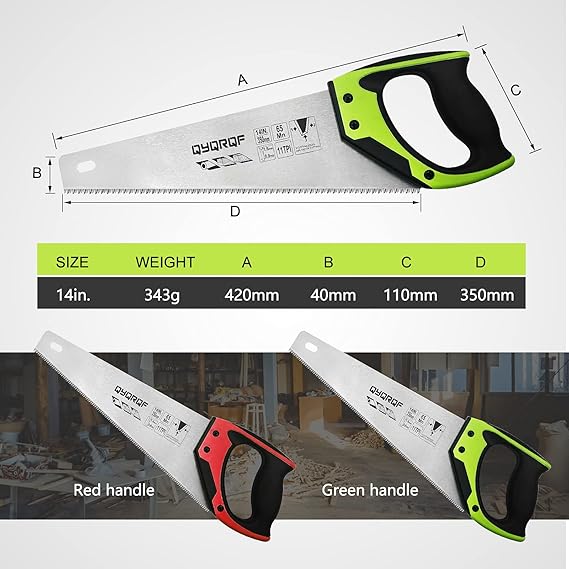 14" Pro grip Hand Saw