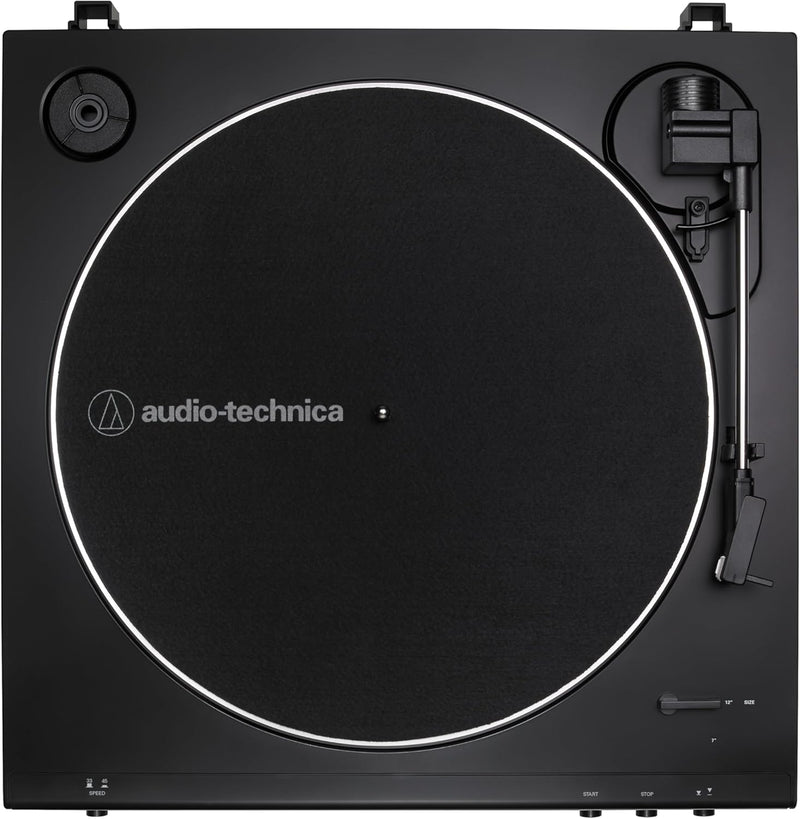 Audio-Technica AT-LP60X-BK Fully Automatic Belt-Drive Stereo Turntable