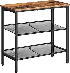 “HOOBRO 3‑Tier Narrow End Table