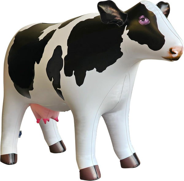 Jet Creations Inflatable Milk White Cow Toy