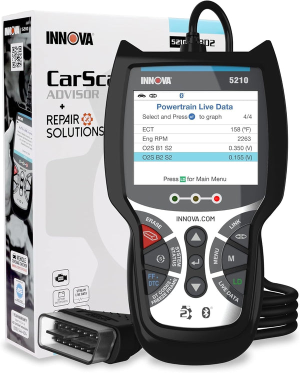 Innova 5210 OBD2 Scanner & Engine Code Reader
