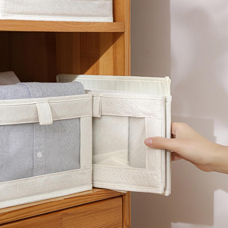 Linen Closet Organizers And Storage, 8 Pack Closet Storage Bins