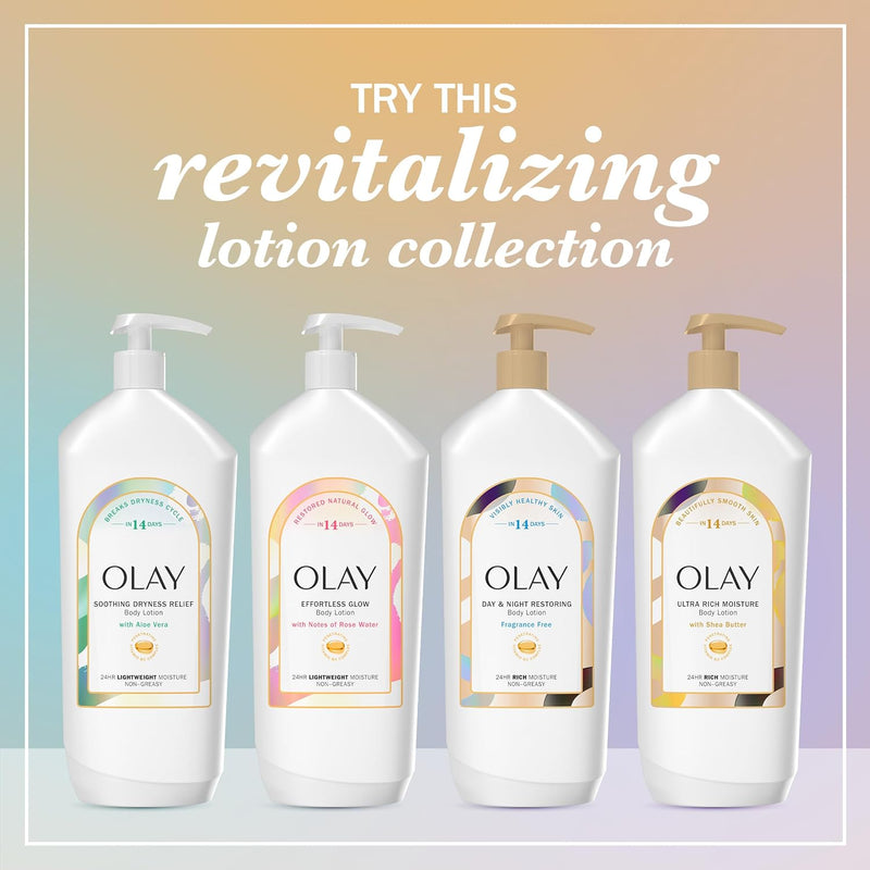 Olay Body Lotion for Women, Day & Night Restoring