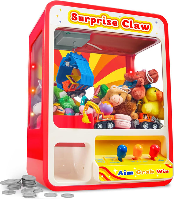 JOYIN Claw Machine Arcade Toy and Rechargable Dispenser Toys
