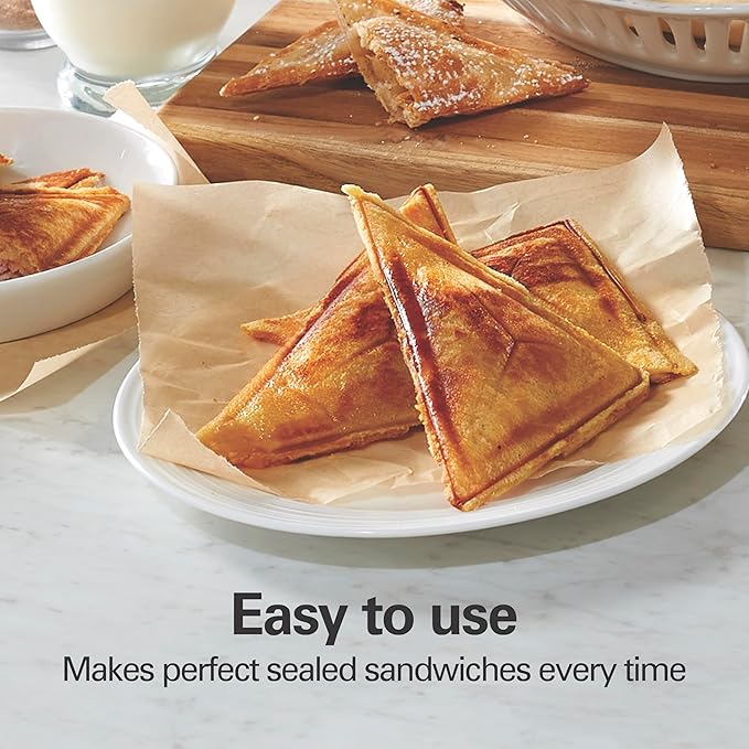 Hamilton Beach Electric Sealed Sandwich Maker Grill
