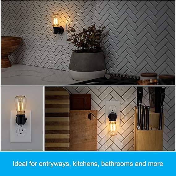 GE Vintage LED Edison Night Light