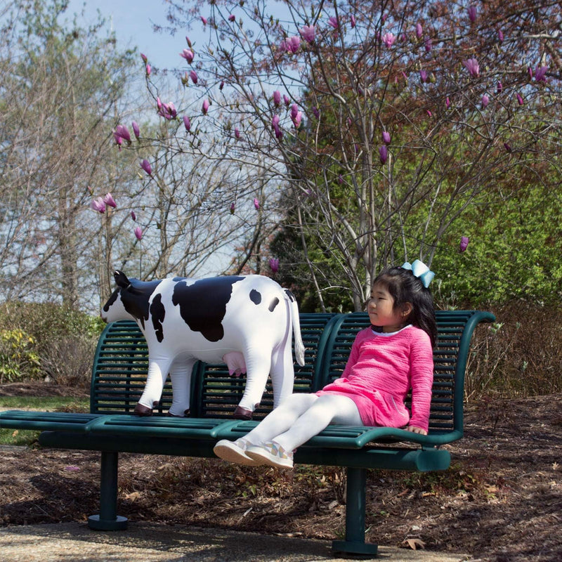 Jet Creations Inflatable Milk White Cow Toy