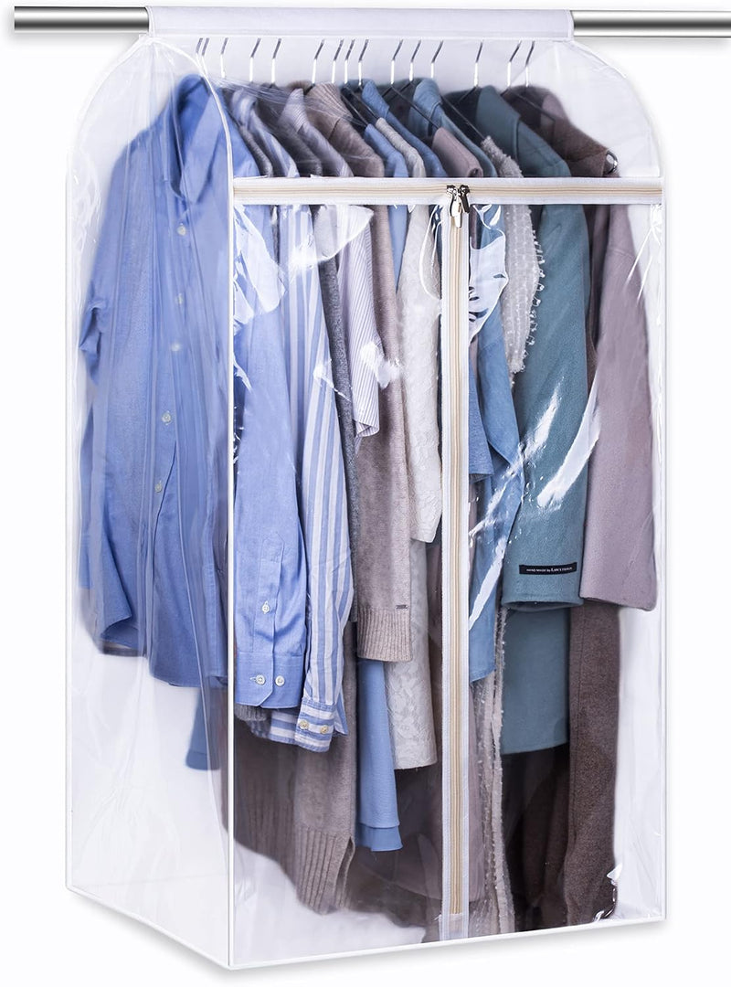 KEETDY 43" Hanging Garment Bags for Closet Storage