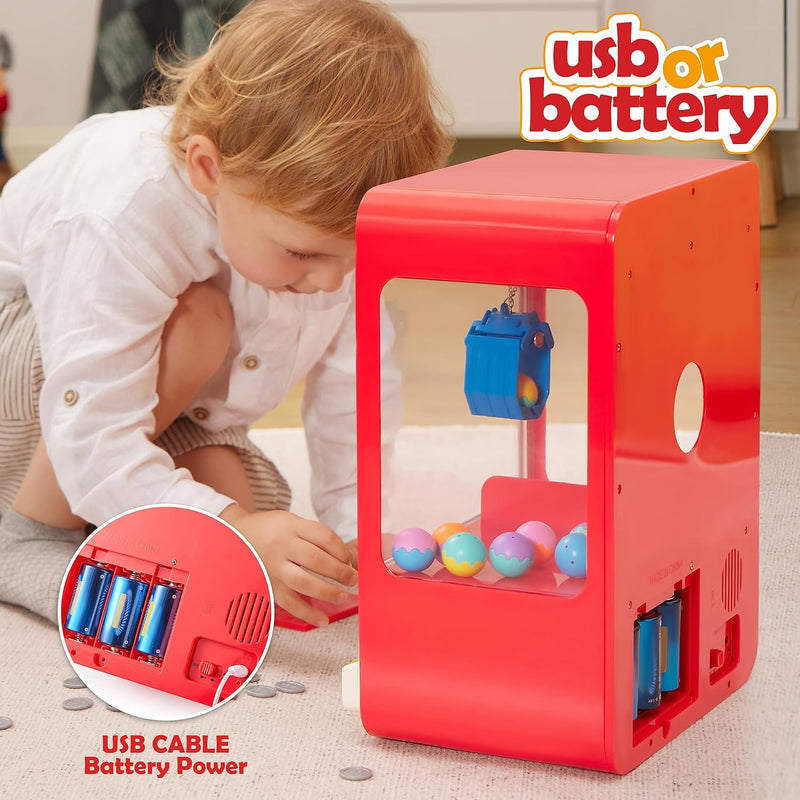 JOYIN Claw Machine Arcade Toy and Rechargable Dispenser Toys