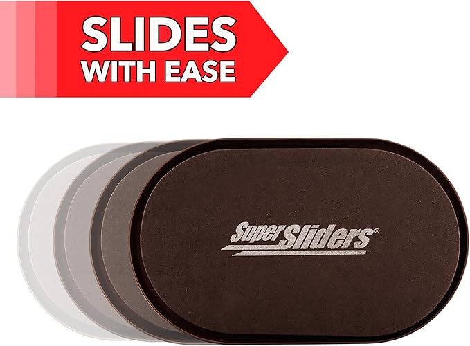 Oval Reusable Furniture Sliders for Carpet