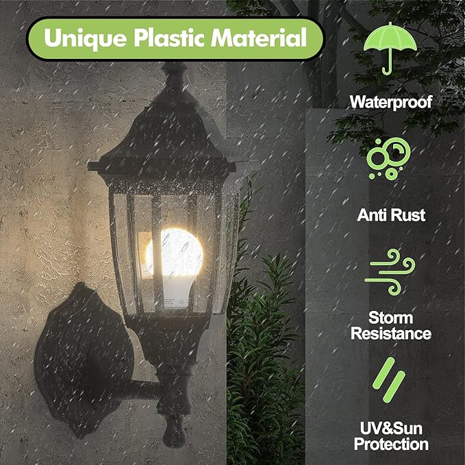 Outdoor Porch Sconce LED Exterior Wall Light