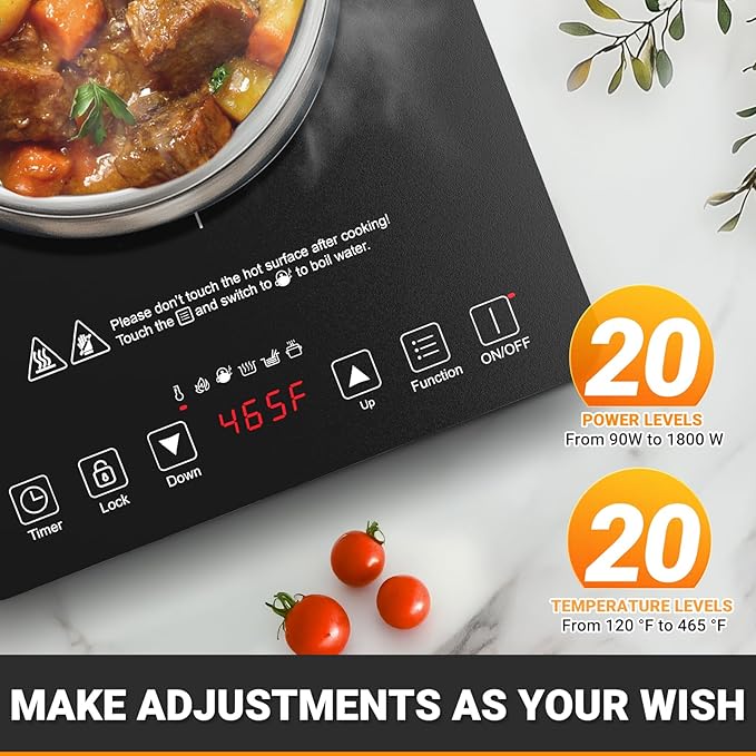 AMZCHEF Portable Induction Cooktop