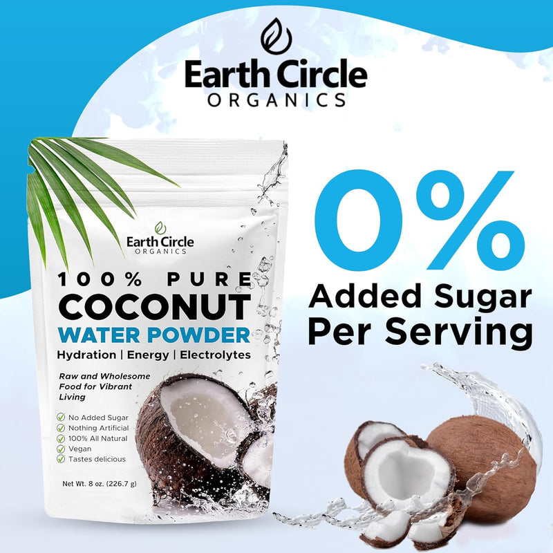 Earth Circle Organics Pure Coconut Water Powder