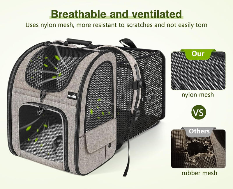 Pecute Pet Carrier Backpack